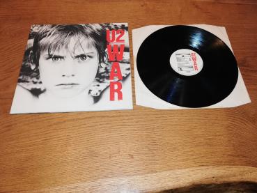 U2 War 1983 Island Records 205259-320 Deutsche Pressung VG/VG(leichter Abriss auf Frontcover unter rechts)